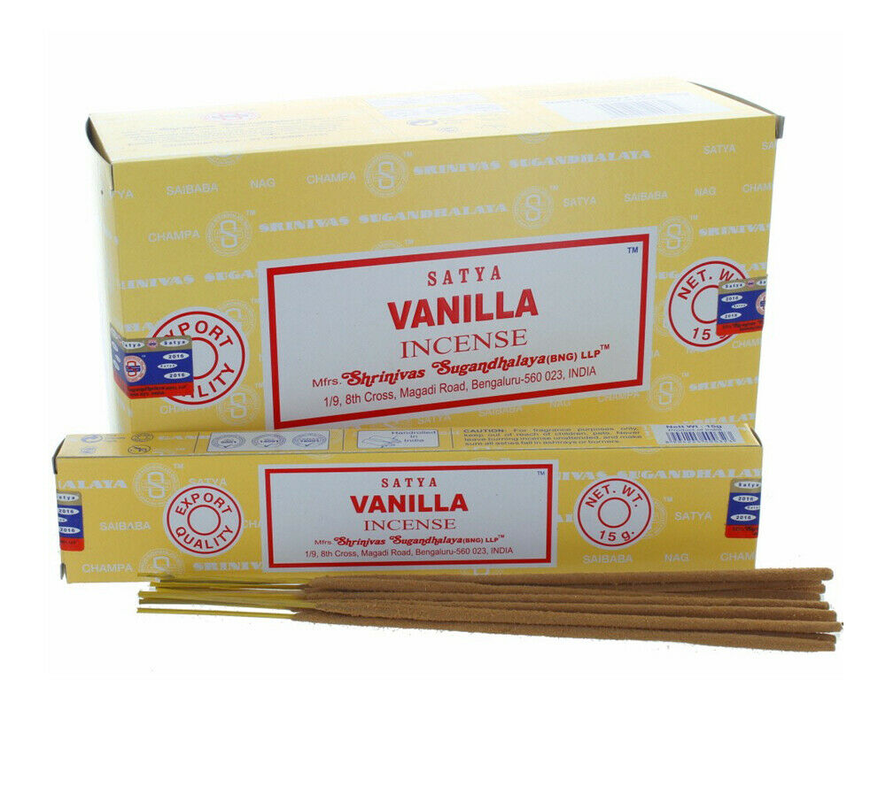 12 Pack Box 15g Satya Nag Champa Incense Joss Incense Sticks