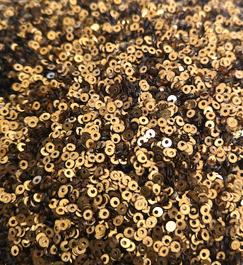 2mm Shiny Metallic Bronze Sequins