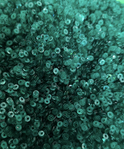 3mm Emerald Green translucent Sequins