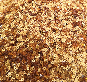 2mm Yellow Gold AB Sequins